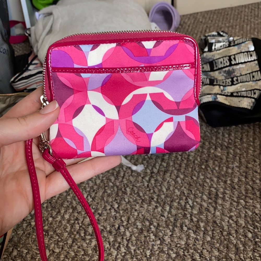 Coach wristlet